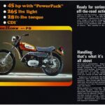 1970 Kawasaki 350 Big Horn MX Motocross POSTER 24 X 36 INCH Sweet!