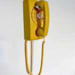 1970s Rotary Wall Phone (Everyone Had One) POSTER 24 X 18 Inches Wall Art Nice!