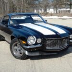 1971 CHEVROLET CAMARO Z28 (Blue) POSTER 24 X 36 INCH