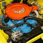 1972 Dodge Challenger JA YELLOW (340 ENGINE) POSTER 24 X 36 INCH SWEET!