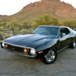 1973 AMC JAVELIN AMX  (MOUNTAIN) POSTER 24 X 36 INCH SWEET!