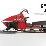 1973 RUPP Magnum Snowmobile SLED Poster 24 X 18 Inch SWEET!