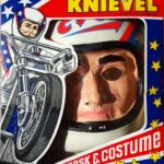 1974 EVEL KNIEVEL Halloween Costume POSTER 24 X 18 Inches Nice!