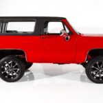 1974 GMC Jimmy Blazer Red 4X4 (Top On) 24 X 36 INCH Nice!