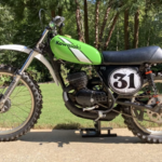 1974 Kawasaki KX250 MX Motocross Motorcycle POSTER 24 X 36 INCH SWEET!