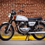 1975 Honda CB200T Motorcycle (Brick Wall) POSTER 24 X 36 INCH Sweet!