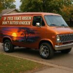 1976 Chevy Van (If This Van's Rockin') POSTER 24 X 18 Inches Nice!
