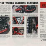1976 Honda CR125M Specs Motocross Motorcycle POSTER 24 X 36 INCH Sweet!