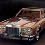 1978 LINCOLN VERSAILLES (FRONT ANGLE) POSTER 24 X 36 INCH SWEET LOOKING!