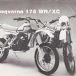 1983 Husqvarna 175WR 175XC Ad Motocross Motorcycle POSTER 24 X 36 INCH Sweet!