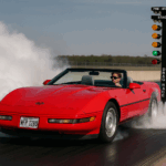 1993 Chevrolet Corvette Convertible Dragstrip POSTER 24 X 36 INCH Sweet!