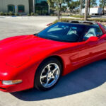 2002 Chevrolet Corvette Coupe RED POSTER 24 X 36 Inches SWEET!