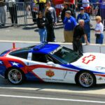 2006 CHEVROLET CORVETTE INDY 500 PACE CAR POSTER 24 X 36 INCH NICE!