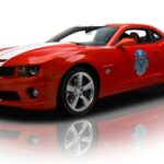 2010 CAMARO SS INDY PACE CAR POSTER 24 X 36 INCH SWEET!