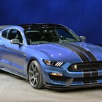2016 Ford Shelby GT350R Mustang (Blue) POSTER 24 X 36 INCH Looks Awesome!