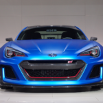 2018 Subaru BRZ STI  (BLUE FRONT) POSTER 24 X 36 INCH