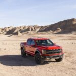 2021 Ford F150 Raptor Red POSTER 24 X 36 INCH