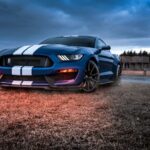 2021 Ford Mustang Shelby GT350 Blue POSTER 24 X 36 INCH Looks GREAT!