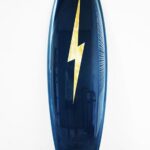 70s Gerry Lopez's 1970s Lighting Bolt (Blue) POSTER 24 X 18" Wall Art