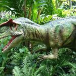 Allosaurus (Foraging) DINOSAUR POSTER 24 X 18 Inches NICE!