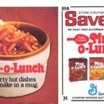 Betty Crocker Mug O Lunch 1978 24X18 Vintage POSTER 24 X 24 Inches Wall Art