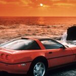 Chevrolet Corvette C4 (Crashing Waves) POSTER 24 X 36 INCH Looks Sweet!