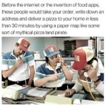 Dominos Pizza Before the Internet POSTER 24 X 24 Inches Nice!