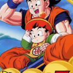 Dragon Ball Gohan & Goku on Flying Nimbus POSTER 24 X 18" SWEET!