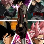 Dragon Ball Super Goku Black Rose (Faces) POSTER 24 X 18" SWEET!