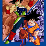 Dragon Ball Z Poster Goku and Bardock Poster POSTER 24 X 18" SWEET!