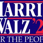 Harris Walz 24 (For The People) 24 X 36 INCH DEMOCRAT PRESIDENT ELECTION WIN