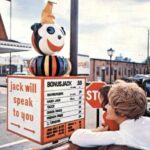 Jack in the Box drive through in 1970 POSTER 24 X 18 Inches Nice Wall Art