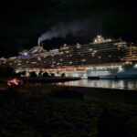 MSC SEASHORE (Night) POSTER 24 X 36 Inches Looks beautiful