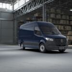 Mercedes Benz Sprinter (Panel Van) Steel Blue POSTER 24 X 36 Inches Sweet!