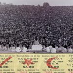 Opening Ceremony Woodstock Plus Ticket Stub August 15 1969 POSTER 24 X 36 Inches