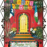 SAN ANTONIO FIESTA 2023 POSTER 24 X 36 Inches Beautiful Colors!!