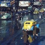Times Square (1944) POSTER 24 X 24 Inches Wall Art