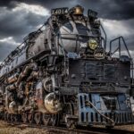 Union Pacific Big Boy Steam Locomotive (Dark Clouds) POSTER 24 X 36 Inches Nice!