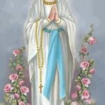 VIRGIN MARY 24 X 18 INCH Poster Catholic Acts Saint Mother Mary Rosary Beautiful