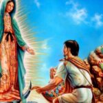 Virgen De Guadalupe San Juan Diego POSTER 24 X 36 INCH Catholic ACTS SAINTS
