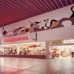 Walgreens North Star Mall San Antonio Texas 1960s POSTER 24 X 18 Inches WALL ART