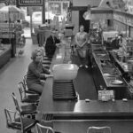 Woolworth's Lunch Counter Millville NJ 1960s 24X18 Vintage POSTER 24 X 24 Inches