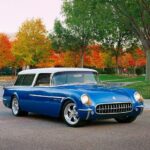 1954 Chevrolet Corvette Nomad Wagon Concept FRONT POSTER 24 X 18 INCHES Vintage!