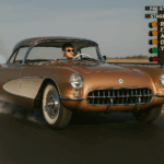 1956 Chevrolet Corvette 265 Dragstrip POSTER 24 X 36 INCH Sweet!