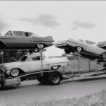 1957  Sixty Two Cadillacs  Transport POSTER 13 X 19 INCH POSTER