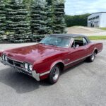 196 Oldsmobile Cutlass (Red Convertible) POSTER 24 X 36 INCH Sweet!