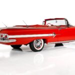 1960 Chevrolet Impala Red Convertible (Rear Angle) POSTER 24 X 36 INCH Sweet!
