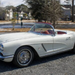 1962 Chevrolet Corvette 327 WHITE POSTER 24 X 36 INCHES SWEET!