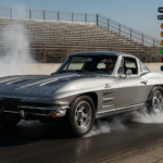 1963 Chevrolet Corvette Convertible Dragstrip POSTER 24 X 36 INCH Sweet!