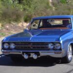 1964 Oldsmobile Cutlass (Blue Road) POSTER 24 X 36 INCH Sweet!
